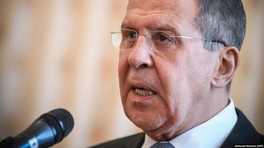 Russian Foreign Minister Sergei Lavrov 