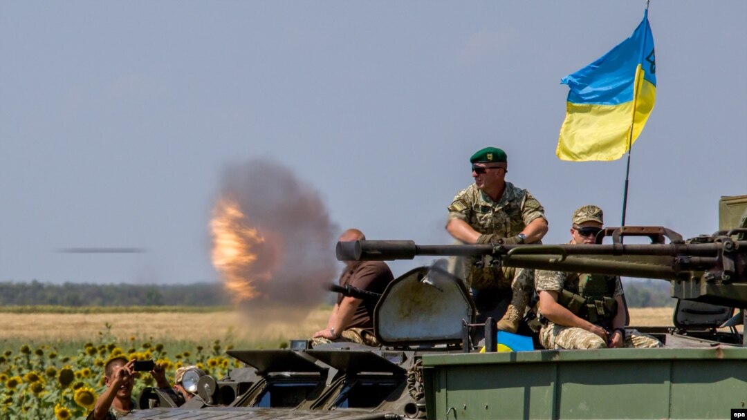 Військові навчання недалеко від Маріуполя. 9 серпня 2016 року