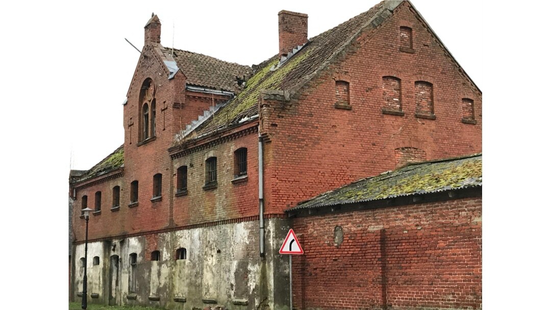 Zalesye's former police headquarters and jail.