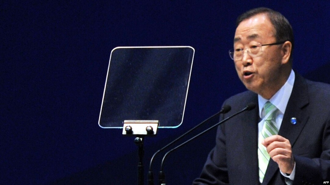 UN Secretary-General Ban Ki-moon