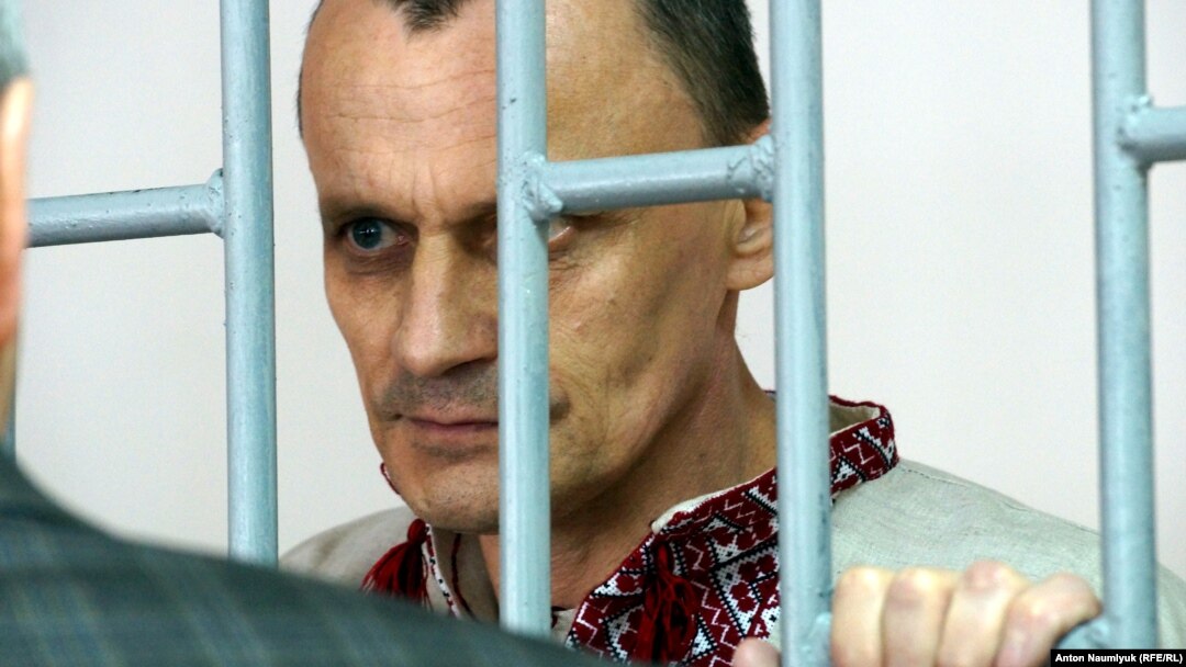 Микола Карпюк на суді в Грозному. 18 травня 2016 року
