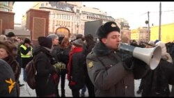 Разгон акции у Соловецкого камня