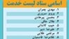 اصولگرایان فهرست نامزدهای خود برای شورای شهر را منتشر کردند
