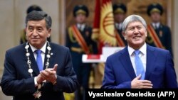 Сооронбай Жээнбеков и Алмазбек Атамбаев.