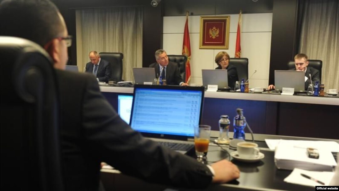Sjednica Vlade Crne Gore