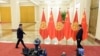 Лидер Китая Си Цзиньпин и президент Кыргызстана Сооронбай Жээнбеков, Пекин, 28 апреля 2019 г.