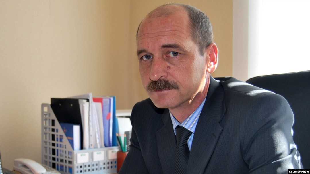 Sergei Kibasov, chief editor of the Kazakh Russian-language newspaper "Stepnoi Mayak." 