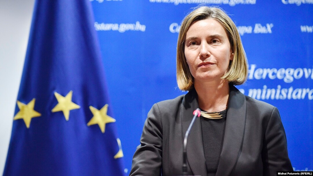 Верховний представник Євросоюзу з зовнішньої політики та політики безпеки Федеріка Моґеріні