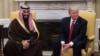 Saudijski prestolonasljednik Mohamed bin Salman i američki predsjednik Donald Tramp.