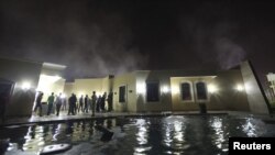 کنسولگری آمريکا در بنغازی یازدهم سپتامبر مورد حمله قرار گرفت.