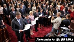 Članovi vlade polažu zakletvu