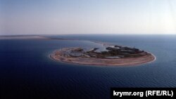 Бакальская коса в Крыму