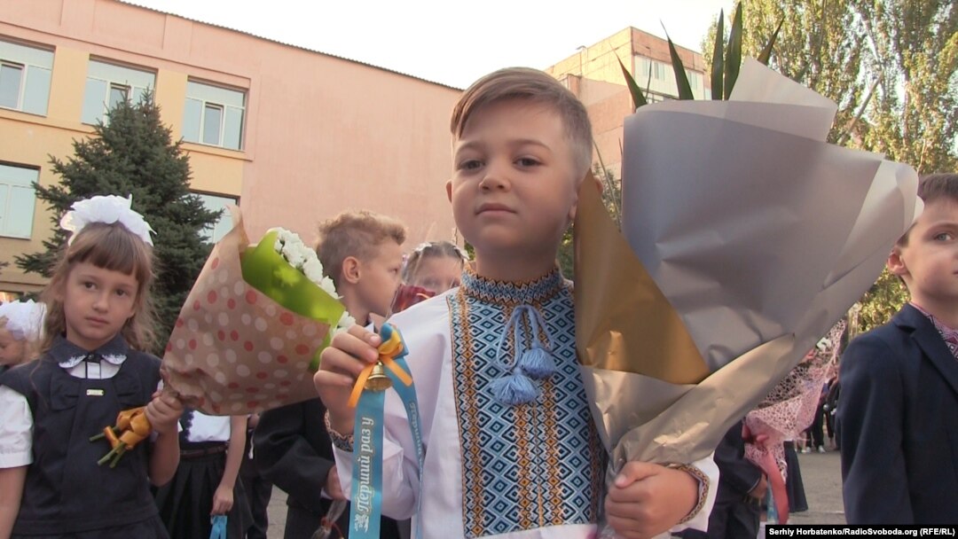 1 сентября в лицее имени Василия Стуса, Краматорск
