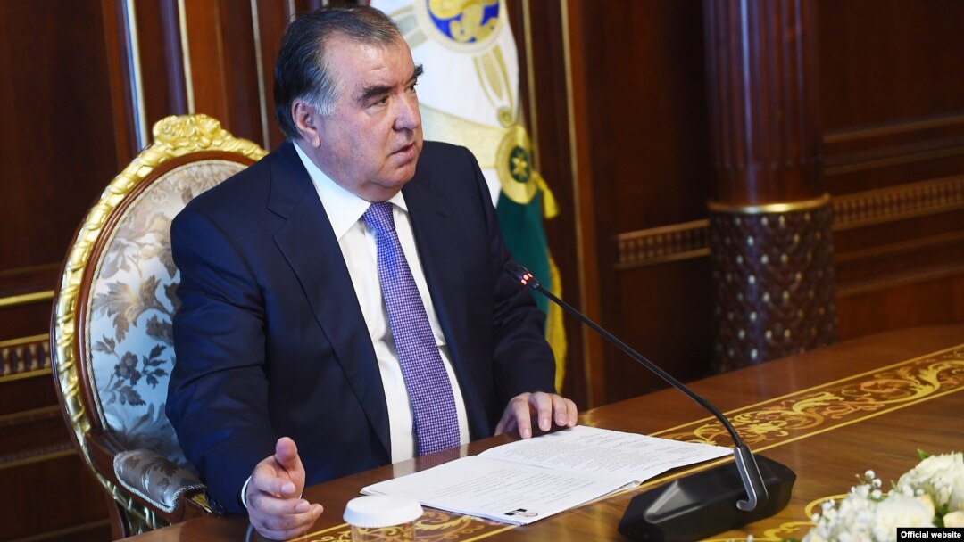 Tajik President Emomali Rahmon, who has ruled Tajikistan since 1992, is accused of using the security forces, judicial system, and other levers of power to sideline opponents and suppress dissent.