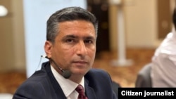د افغانستان د خبریالانو د ملاتړ سازمان مشر او د انتالیا د غونډې یو ګډونوال حامد عبیدي