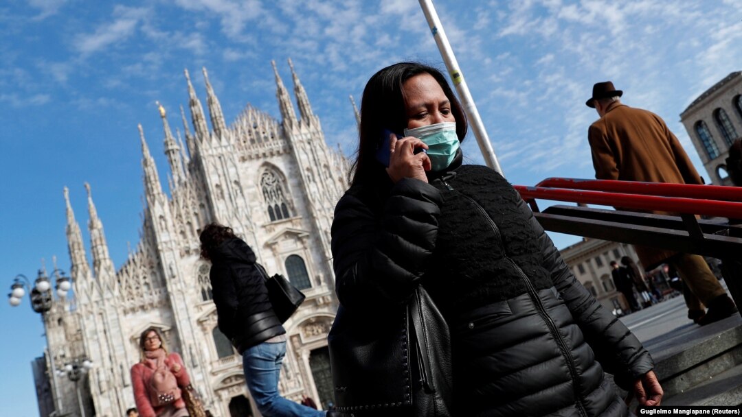 Milano și Veneția sunt printre orașele izolate.