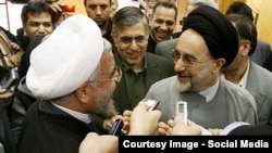 محمد خاتمی و حسن روحانی (عکس از آرشیو)