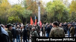 На відкритті пам’ятника «героям Донбасу» у Ростові-на-Дону