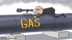 Президент Росії Володимир Путін очима російського художника Сергія Йолкіна