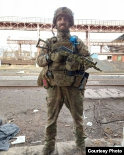 Олексій Янін, військовослужбовець полку «Азов»