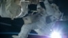 NASA astronaut Terry Virts during a space walk in 2015