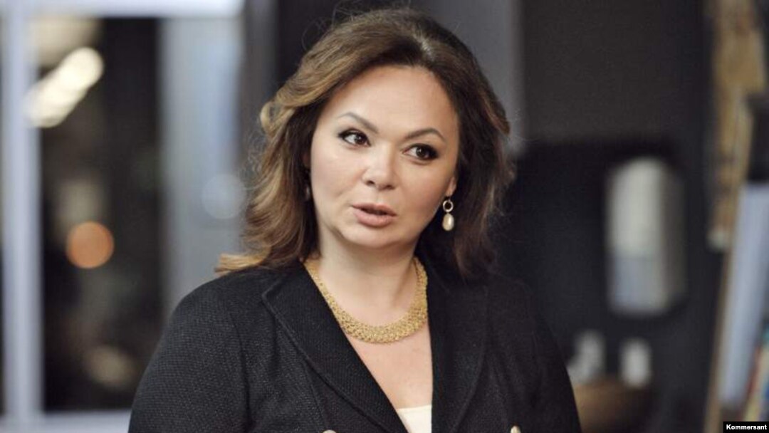 Russian lawyer Natalya Veselnitskaya speaks to reporters in Moscow on November 8, 2016.