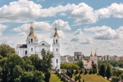 Усьпенскі сабор і Ўваскрасенская царква ў Віцебску