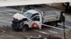 U.S. - Police tape rests on a damaged Home Depot truck sits after a motorist drove onto a bike path near the World Trade Center memorial, striking and killing several people Tuesday, Oct. 31, 2017, in New York