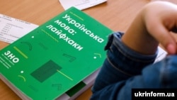 Посібник для проходження ЗНО з української мови. Архівне фото