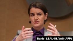 Priština koristi učešće na turniru za političke provokacije: Ana Brnabić