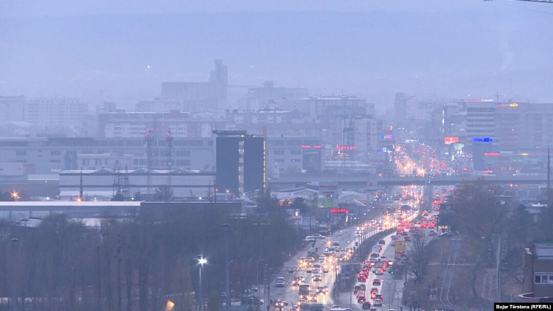 Zagađenje zraka u Prištini, novembar 2018