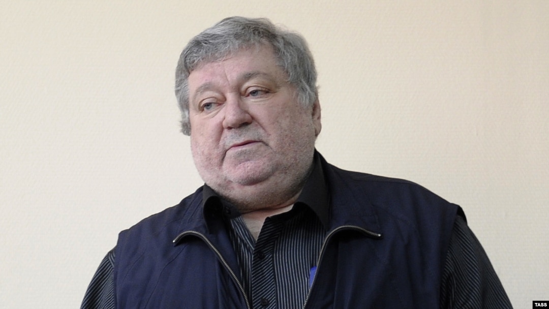 Novosibirsk State Academic Opera and Ballet Theater director Boris Mezdrich attends a court hearing in Novosibirsk on March 10.
