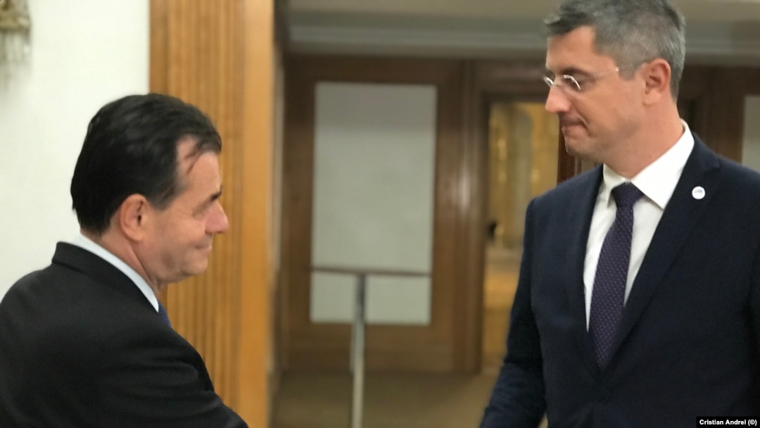 Ludovic Orban și Dan Barna