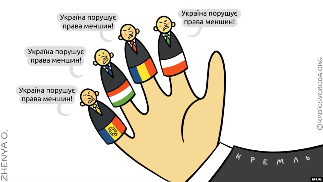Політична карикатура Євгенії Олійник