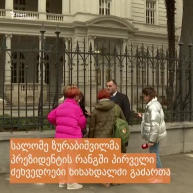 სად და ვის ხვდება ახალი პრეზიდენტი სალომე ზურაბიშვილი?