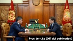 Сооронбай Жээнбеков менен Сапар Исаков. 29-январь, 2018-жыл