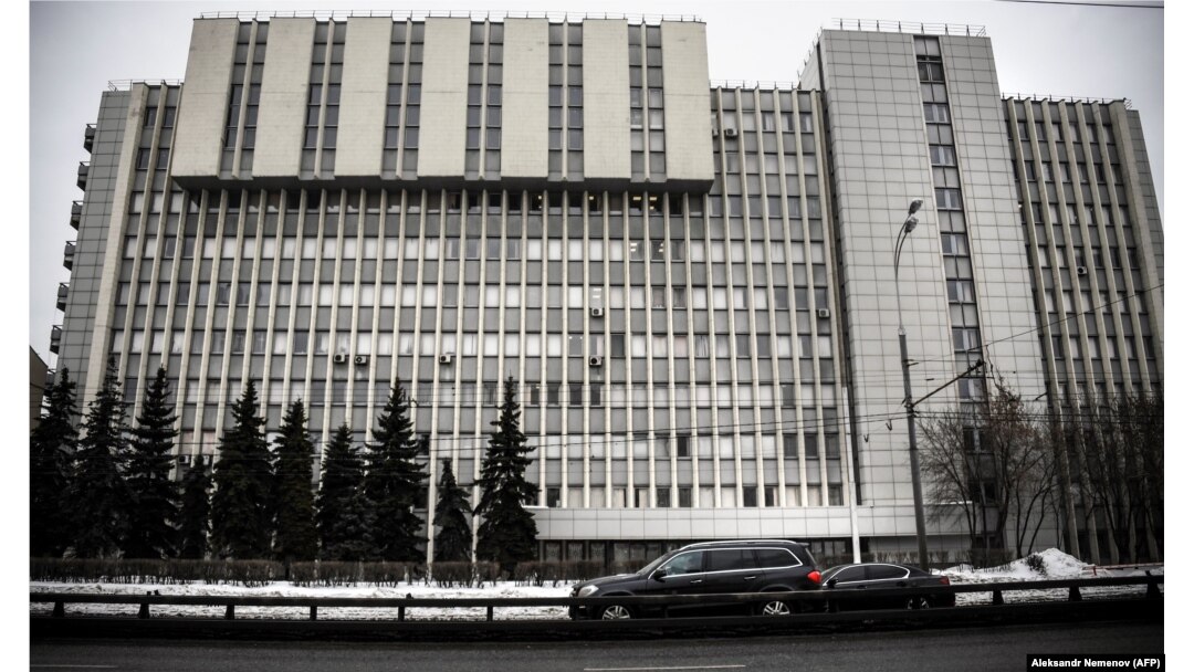 Головна будівля ДержНДІОХТу на шосе Ентузіастів в Москві