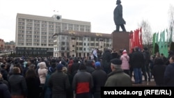 "Дармаедзкі пратэст" у Горадні, сакавік 2015 году