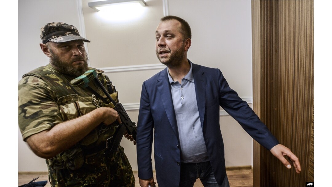 Олександр Бородай (праворуч)