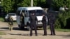 Російські силовики у Строгонівці Сімферопольського району, Крим, 11 травня 2017 року
