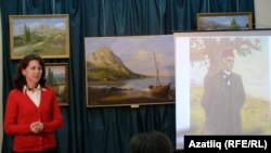 Кырымтатар сәнгать музее мөдире Сафия Әминова чыгыш ясый