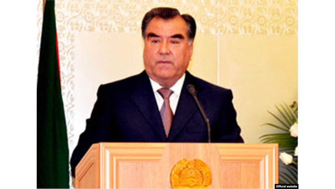 Tajik President Emomal Rahmon