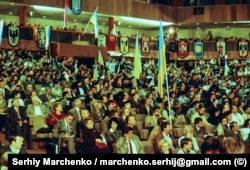 Під час Установчого з’їзду Народного руху України, який проходив у Києві 8–10 вересня 1989 року