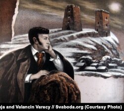 Адам Міцкевіч. Літаграфія, выстава «Славутыя асобы Беларусі» Ляілея Варэца