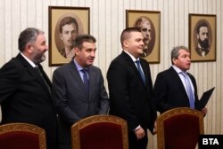 Представителите на ИТН в президентството, 12 декември 2024 г.