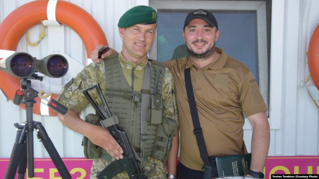Євген Терехов (праворуч)