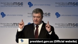 Президент України Петро Порошенко
