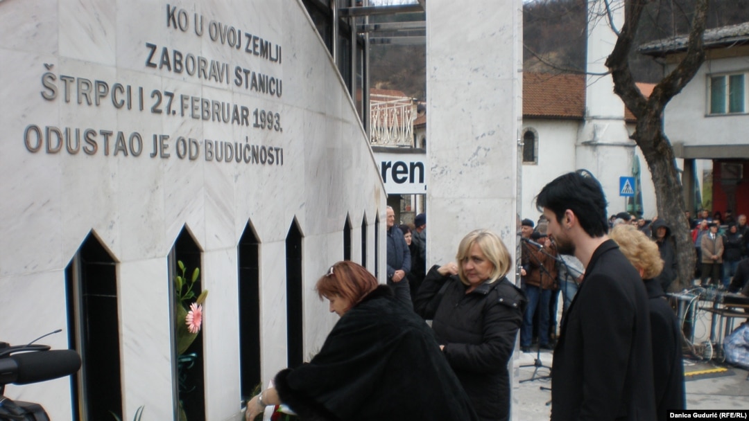 Obilježavanje godišnjice zločina u Štrpcima.