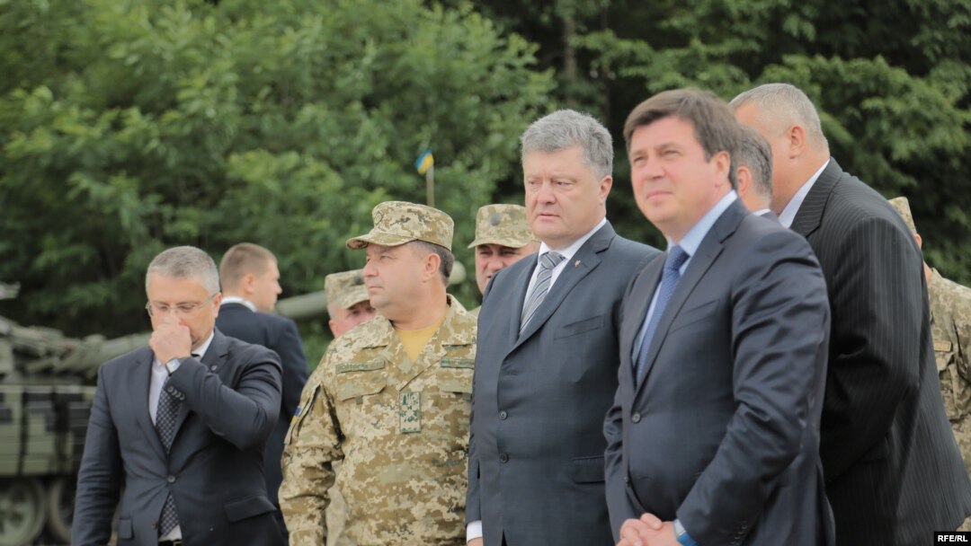 Петро Порошенко з візитом до Львова, 14 липня 2017 року