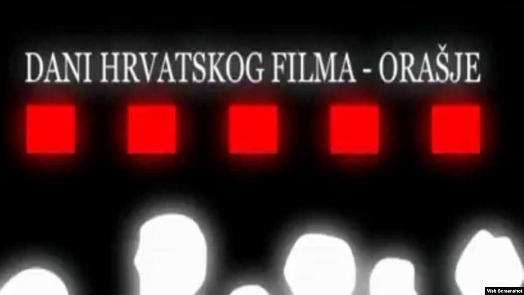 Isečak iz reklame za Dane hrvatskog filma u Orašju
